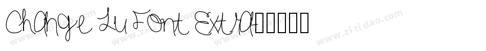 Change Lu Font Extra字体转换